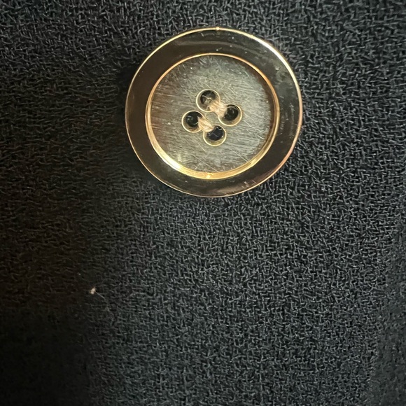 Lafayette 148 New York Black Blazer with Gold Buttons- NWT - Picture 6 of 9